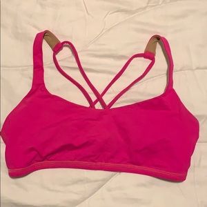 Lululemon Free to Bra sports bra 6-8 pink